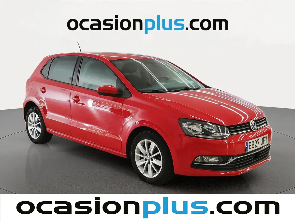 Usado VW Polo Sportline 90 CV (66 kW) 2015 Rojo Utilitario