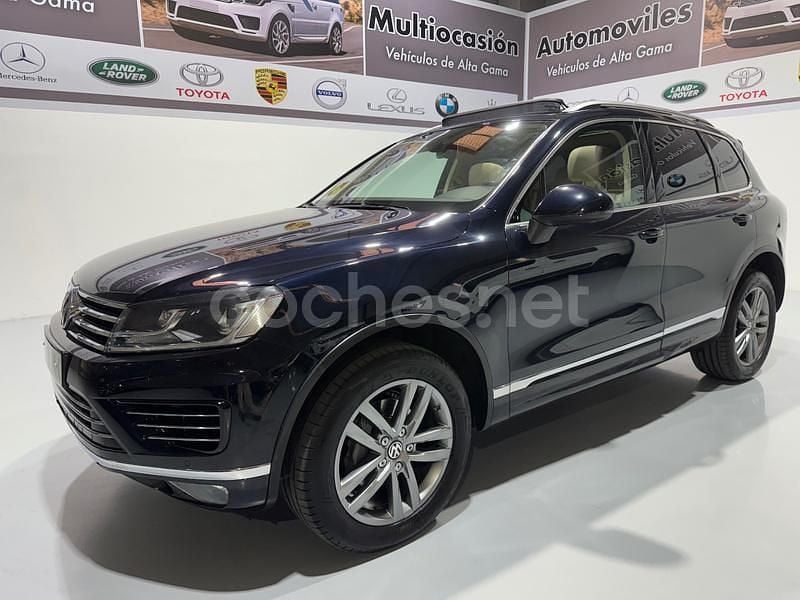 Usado VW Touareg R-line 262 CV (192 kW) 2015 Negro SUV