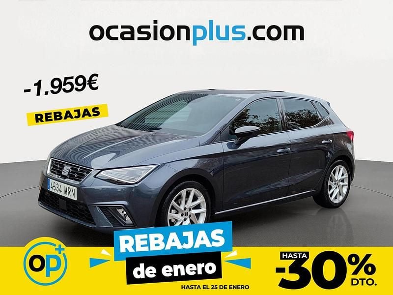 Gris Usado 2024 Seat Ibiza FR Berlina | 21.050 € (Precio justo) - Imagen 1/4