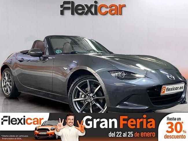 Gris Usado 2019 Mazda MX5 Descapotable | 24.290 € (Precio justo) - Imagen 1/4