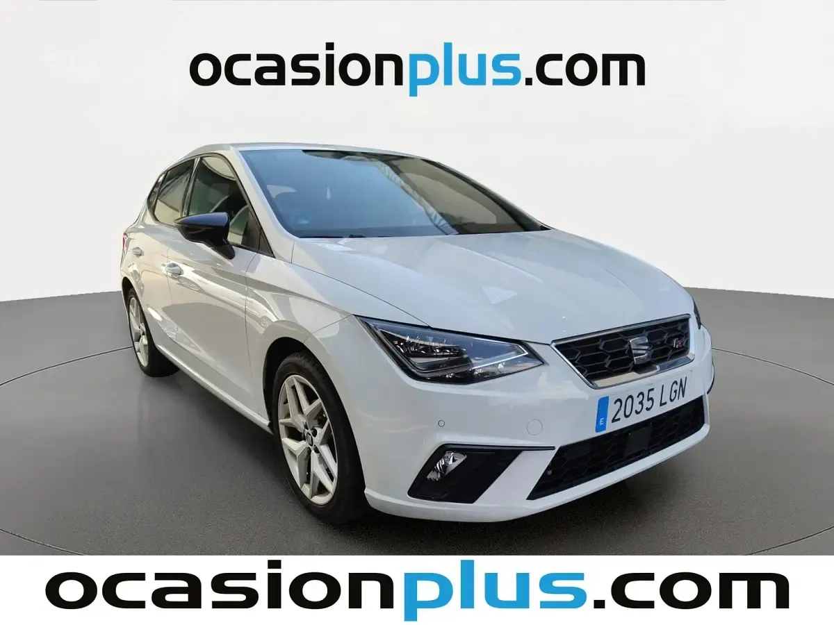 Usado Seat Ibiza FR 115 CV (84 kW) 2020 Blanco Utilitario