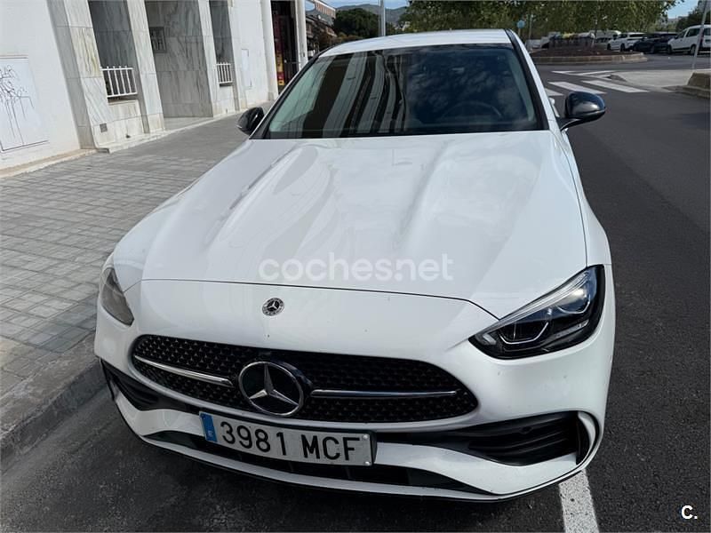 Usado Mercedes C200 163 CV (119 kW) 2022 Blanco Berlina