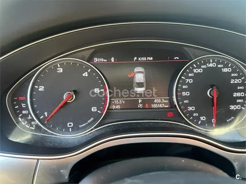 Usado Audi A6 177 CV (130 kW) 2012 Negro Berlina
