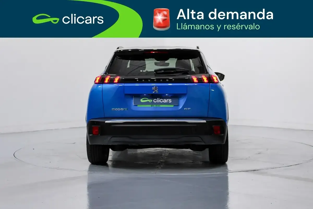 Usado Peugeot e-2008 GT 100 kW (136 CV) 2020 Azul SUV