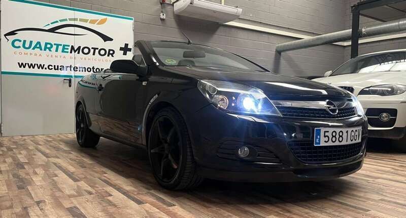 Negro Usado 2009 Opel Astra Cabriolet Cosmo Descapotable | 6999 € (Buen precio) - Imagen 1/4