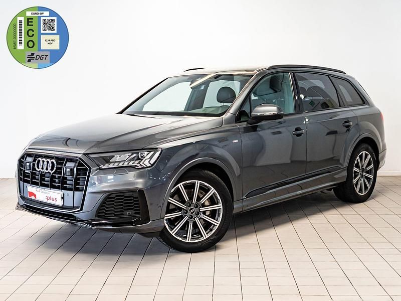 Gris Usado 2023 Audi Q7 S-line plus SUV | 67.990 € (Caro) - Imagen 1/4