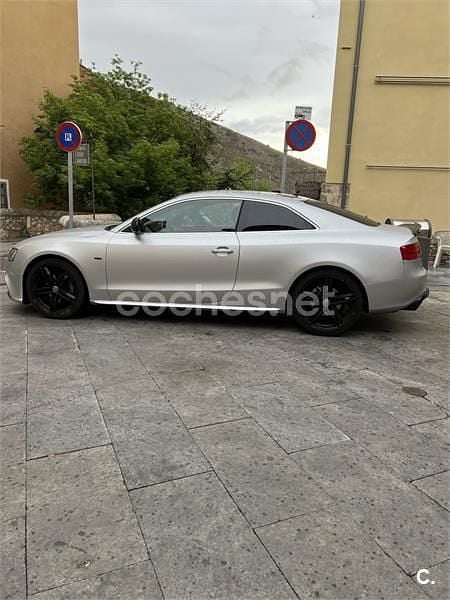 Usado Audi A5 S-Line 240 CV (176 kW) 2008 Gris / plata Coupe