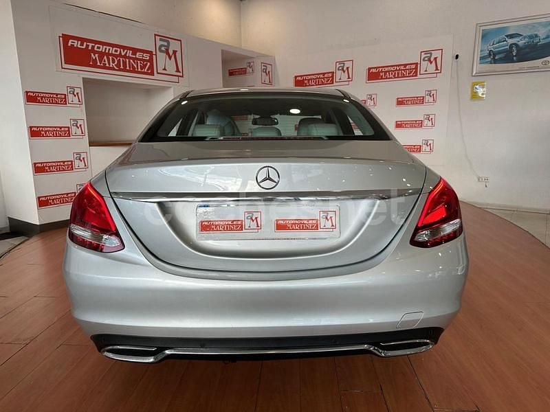 Usado Mercedes C200 Exclusive 136 CV (100 kW) 2016 Gris / plata Berlina