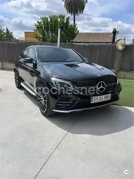 Usado Mercedes GLC43 AMG 367 CV (269 kW) 2018 Negro Coupe