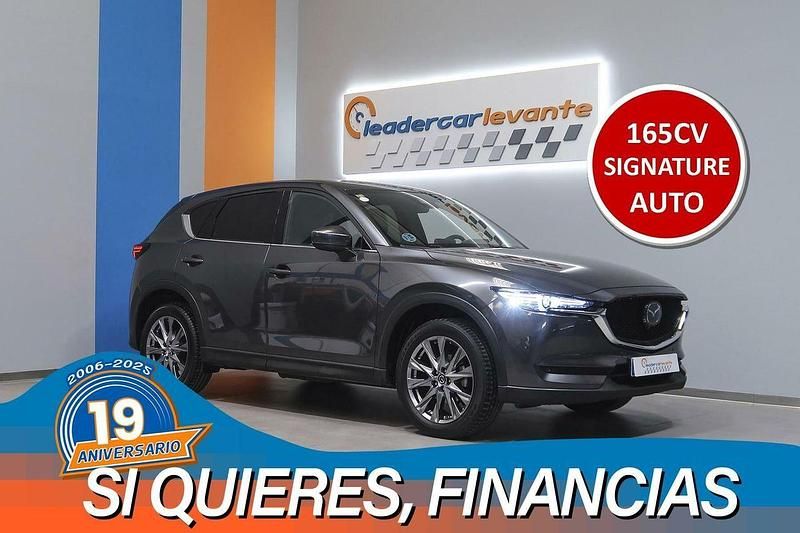 Gris Usado 2020 Mazda CX-5 Signature SUV | 27.500 € (Caro) - Imagen 1/4
