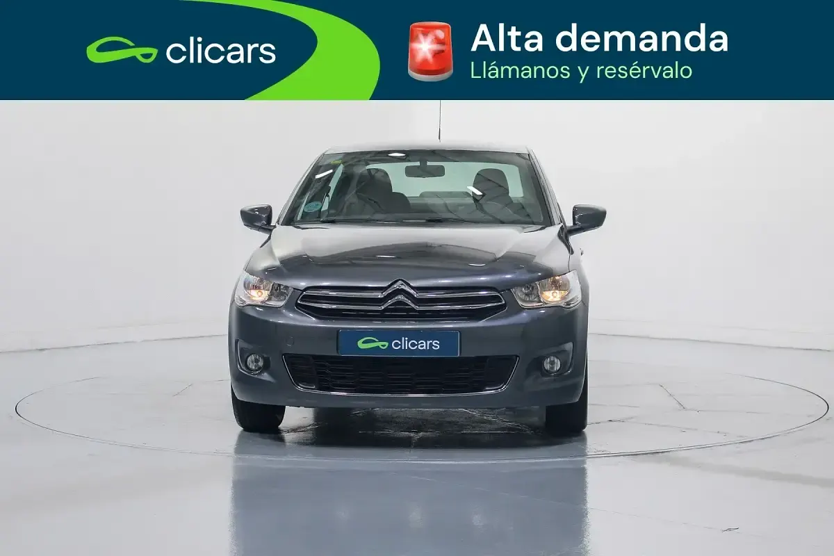 Usado Citroën C-Elysee I Exclusive 115 CV (84 kW) 2015 Gris / plata Berlina