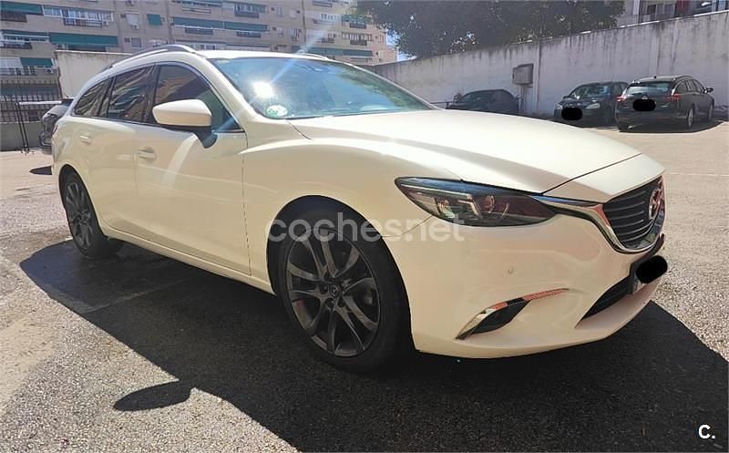 Blanco Usado 2016 Mazda 6 Luxury Familiar | 11.000 € (Precio justo) - Imagen 1/4