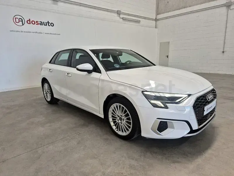 Usado Audi A3 Advanced 150 CV (110 kW) 2022 Blanco Berlina
