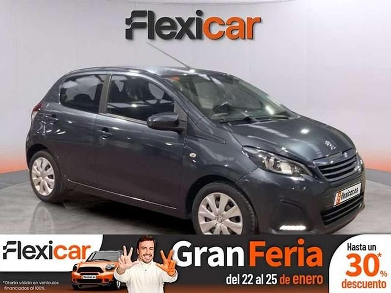 Usado Peugeot 108 Allure 82 CV (60 kW) 2017 Negro Utilitario