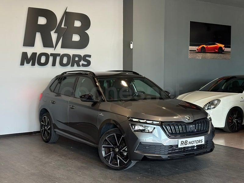 Usado Skoda Kamiq Monte Carlo 110 CV (80 kW) 2022 Gris / plata SUV