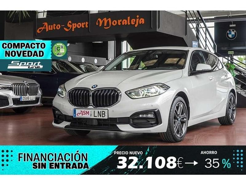 Usado BMW 116 Sport Line 116 CV (85 kW) 2021 Blanco Utilitario
