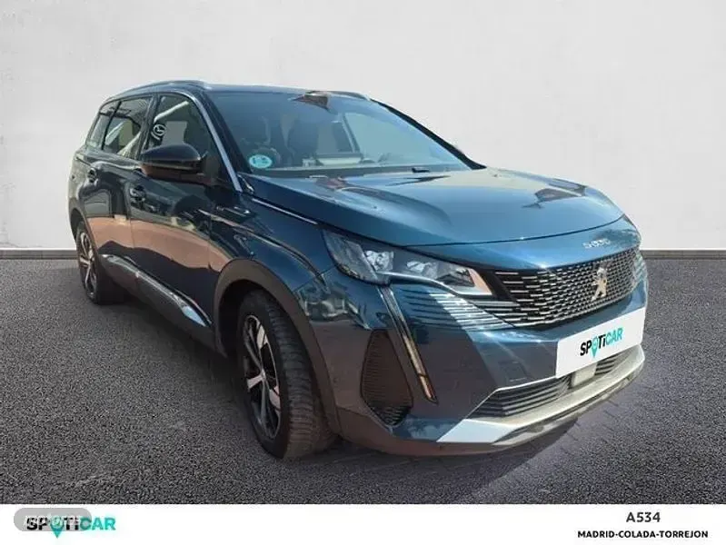 Usado Peugeot 5008 GT 130 CV (95 kW) 2022 Azul SUV