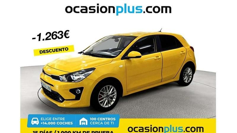 Amarillo Usado 2021 Kia Rio Utilitario | 11.682 € (Buen precio) - Imagen 1/4