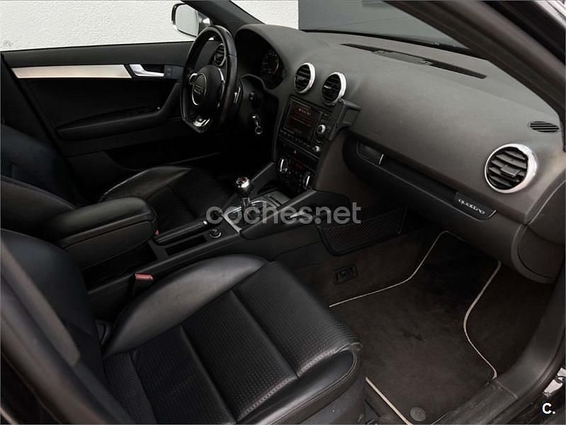 Usado Audi S3 265 CV (194 kW) 2011 Negro Utilitario