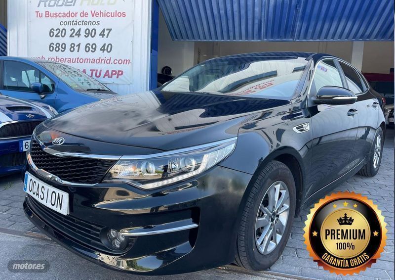 Negro Usado 2018 Kia Optima GT-Line Berlina | 10.999 € (Buen precio) - Imagen 1/4