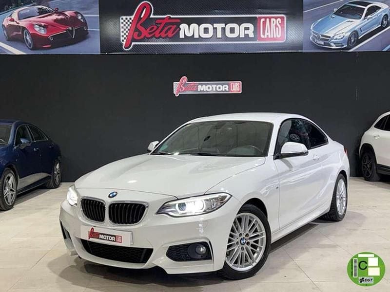 Blanco Usado 2015 BMW 218 Sport Line Coupe | 11.990 € (Super precio) - Imagen 1/4