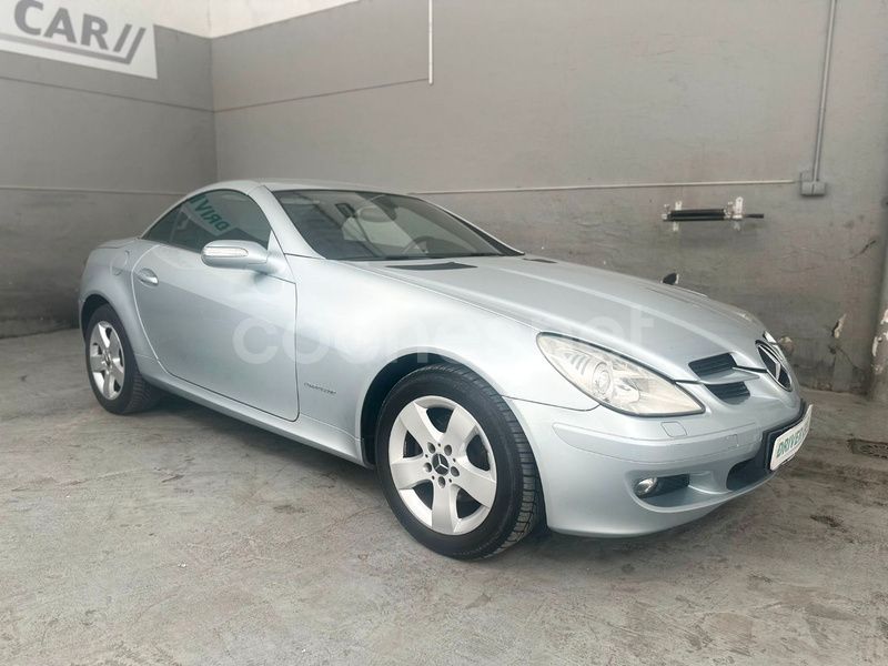 Usado Mercedes SLK200 163 CV (119 kW) 2004 Gris / plata Descapotable