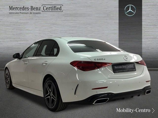 Usado Mercedes C200 AMG line 163 CV (119 kW) 2023 Blanco polar  pintura unicolor Berlina