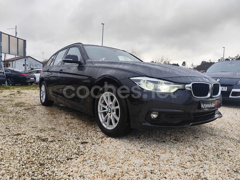 Usado BMW 318 150 CV (110 kW) 2019 Negro Familiar