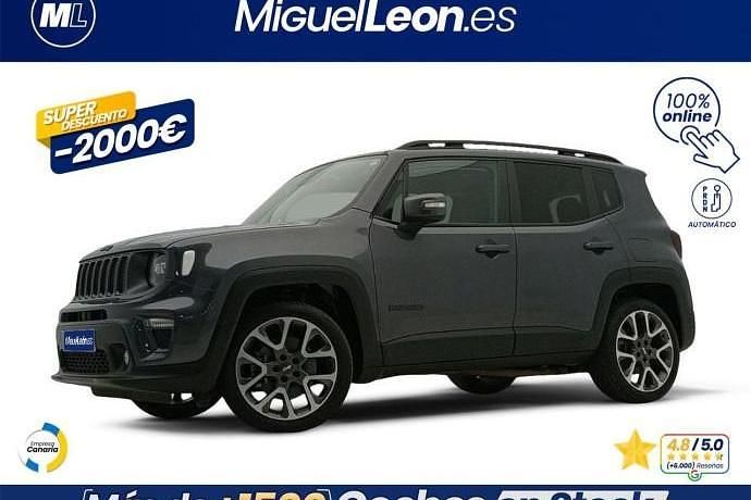 Usado Jeep Renegade Limited 190 CV (139 kW) 2022 Gris SUV