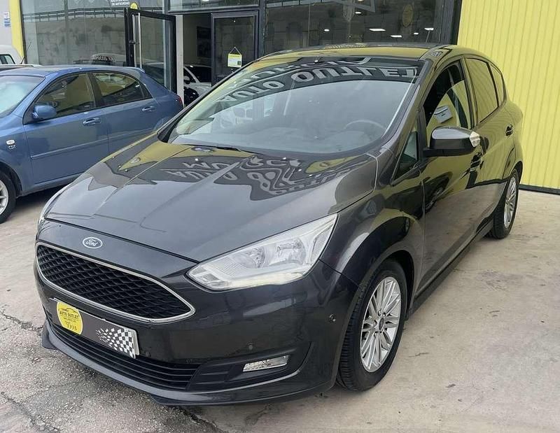Gris Usado 2019 Ford C-MAX Trend+ Monovolumen | 12.800 € (Precio justo) - Imagen 1/4