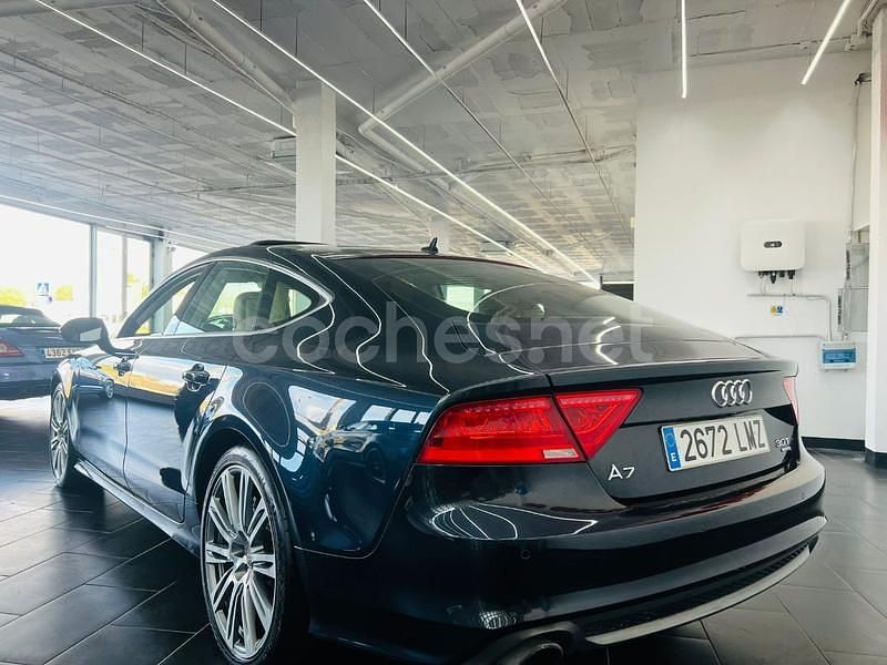 Usado Audi A7 Sportback S-Line 310 CV (228 kW) 2014 Azul Utilitario