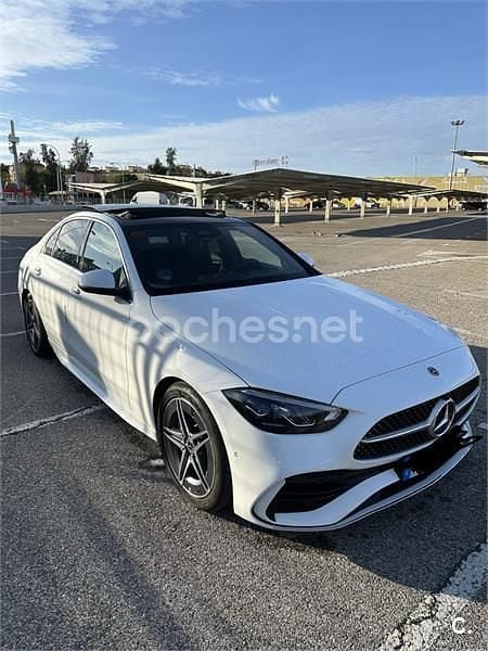 Usado Mercedes C220 194 CV (142 kW) 2021 Blanco Berlina