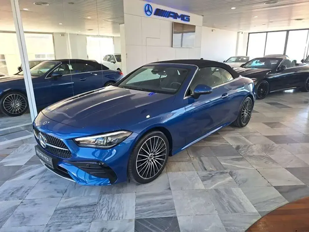 Usado Mercedes CLE200 204 CV (150 kW) 2024 Azul Descapotable