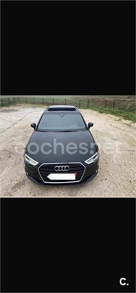 Usado Audi A3 S-Line 150 CV (110 kW) 2018 Negro Berlina