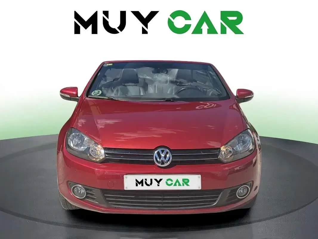 Usado VW Golf Cabriolet 105 CV (77 kW) 2013 Rojo Descapotable