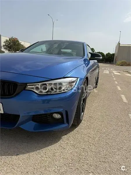 Usado BMW 420 Coupé M Sport 190 CV (139 kW) 2014 Azul Coupe