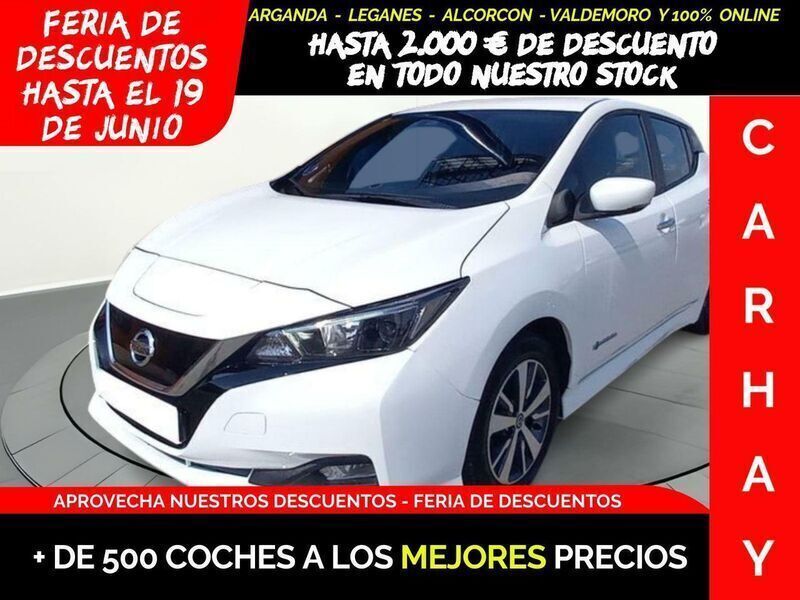 Usado Nissan Leaf Acenta 110 kW (150 CV) 2020 Blanco Utilitario