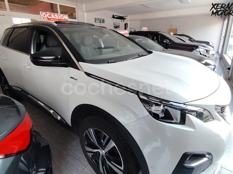Usado Peugeot 5008 GT-line 130 CV (95 kW) 2019 Blanco Monovolumen