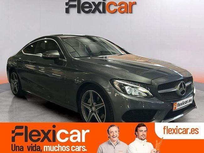 Gris / plata Usado 2016 Mercedes C220 AMG line Coupe | 24.990 € (Precio justo) - Imagen 1/4