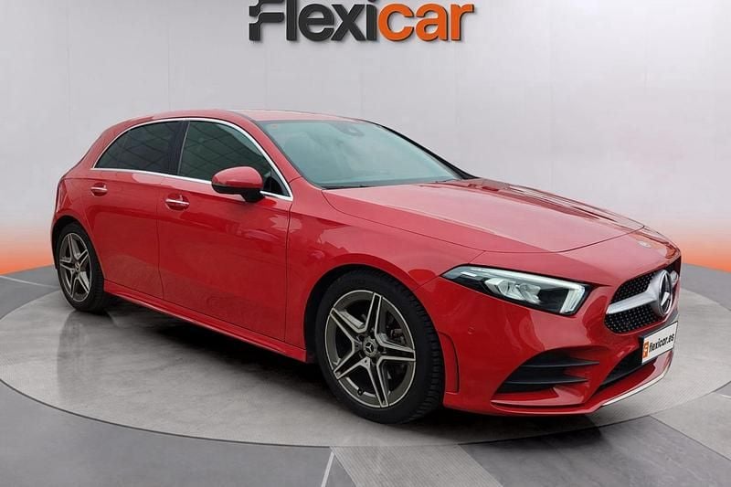 Rojo Usado 2019 Mercedes A180 Berlina | 17.490 € (Buen precio) - Imagen 1/4
