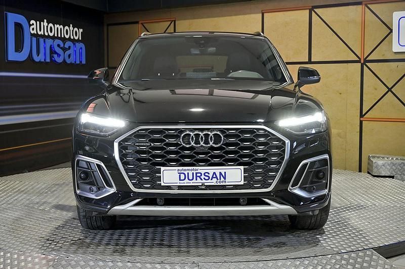 Usado Audi Q5 S-Line 204 CV (150 kW) 2022 Negro SUV