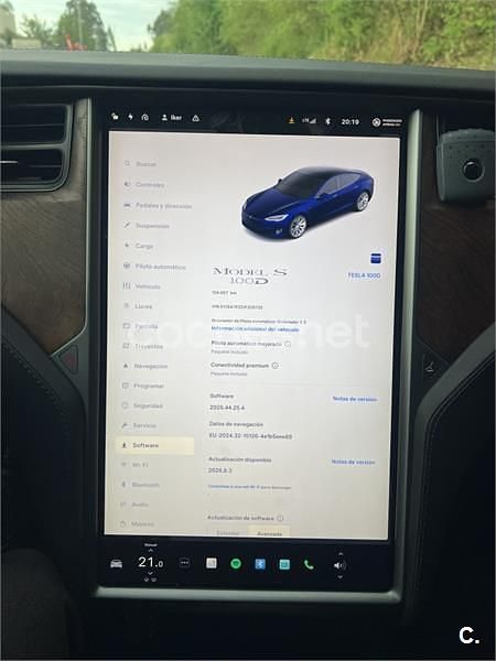 Usado Tesla Model S 450 kW (613 CV) 2018 Eléctrico Utilitario