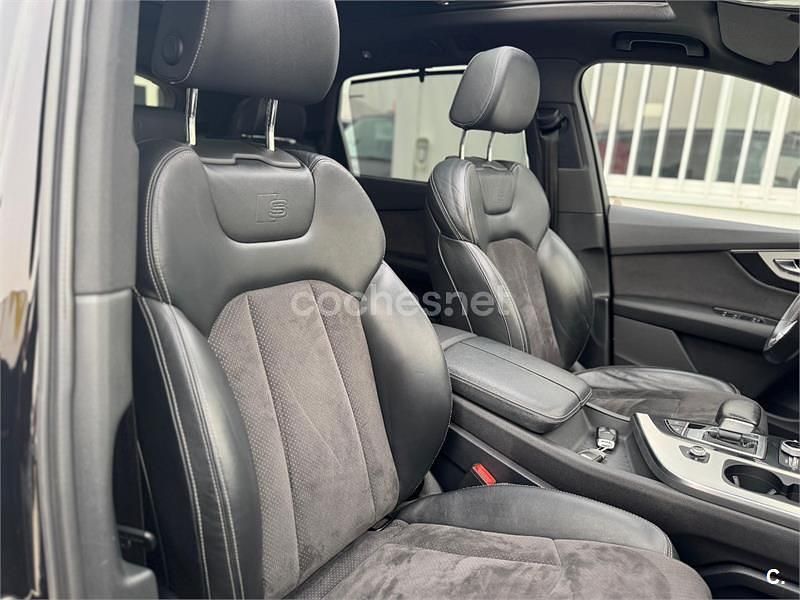 Usado Audi Q7 S-Line 218 CV (160 kW) 2016 Negro SUV