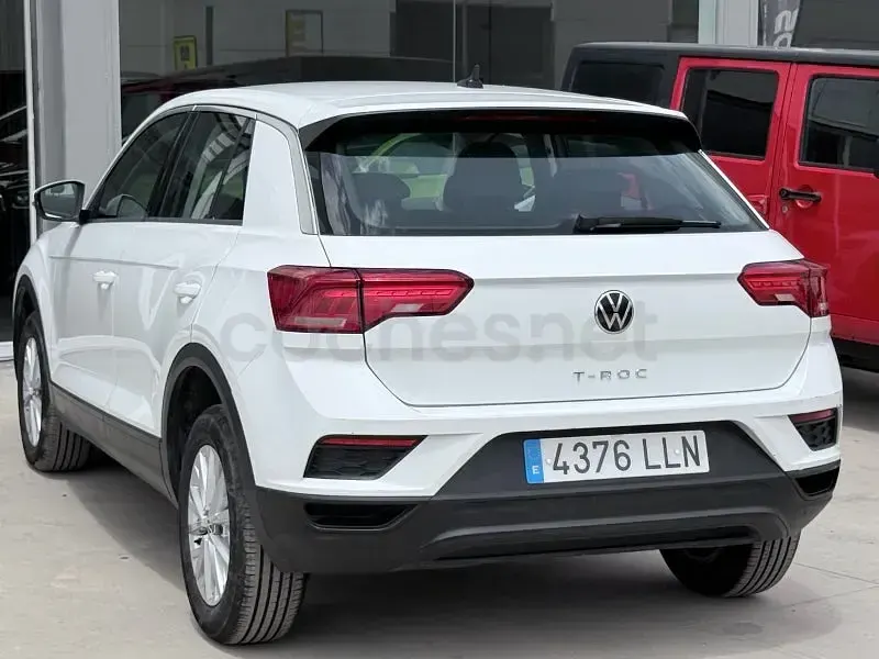 Usado VW T-Roc Edition 115 CV (84 kW) 2021 Blanco SUV