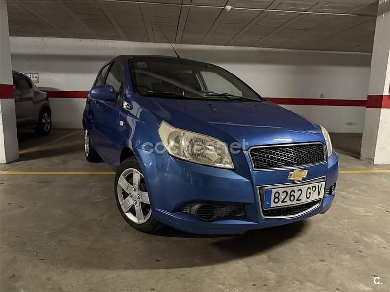 Usado Chevrolet Aveo LS 101 CV (74 kW) 2010 Azul Berlina