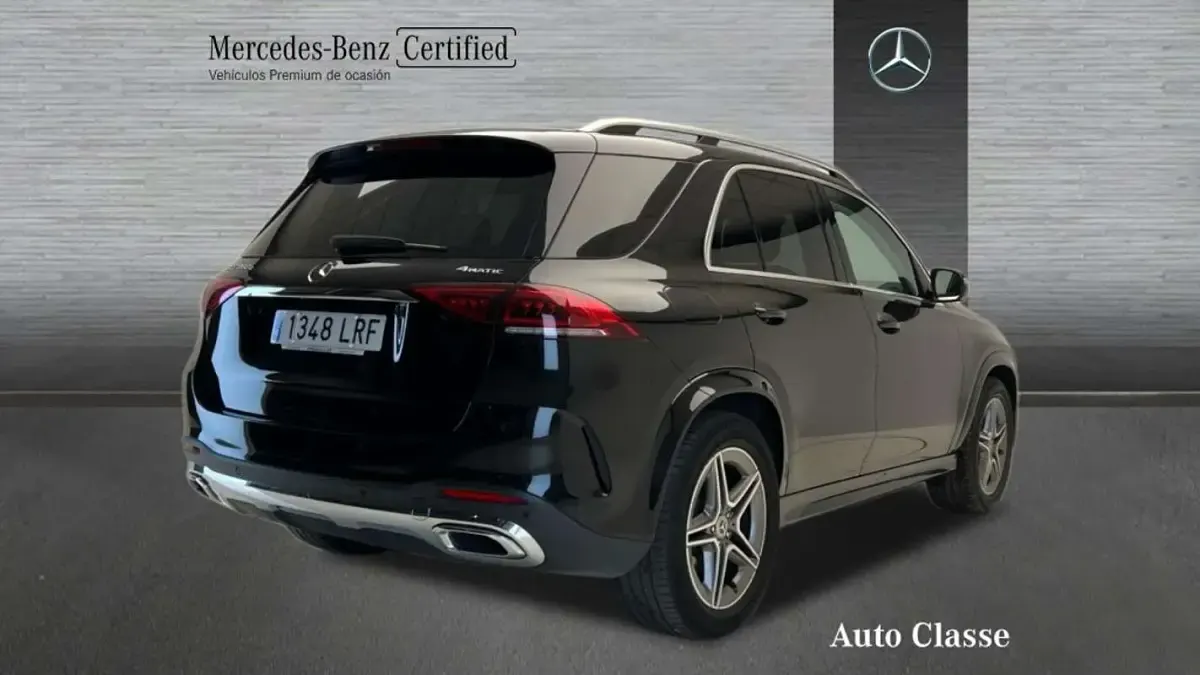 Usado Mercedes GLE350 AMG line 333 CV (244 kW) 2021 Negro SUV
