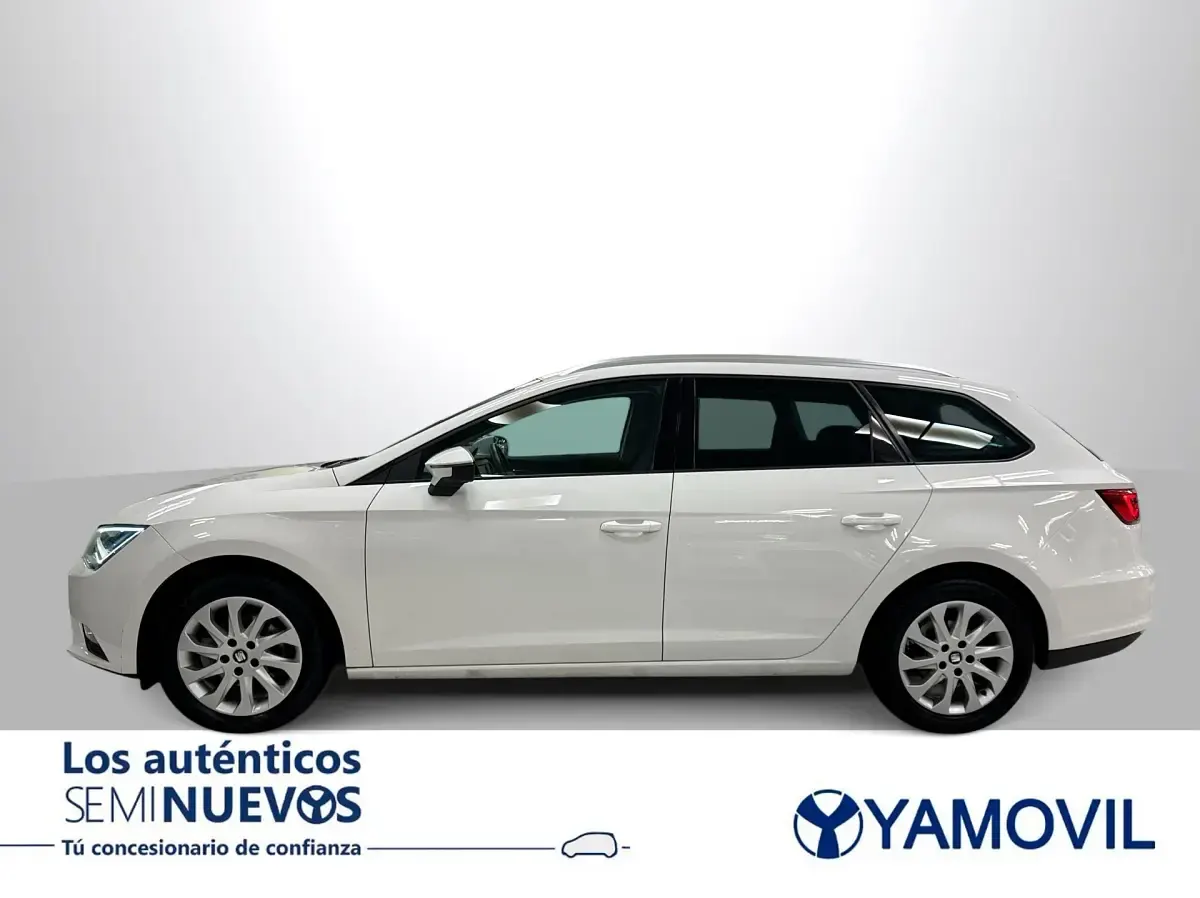 Käytetty Seat Leon Style 105 HP (77 kW) 2015 Valkoinen Farmari