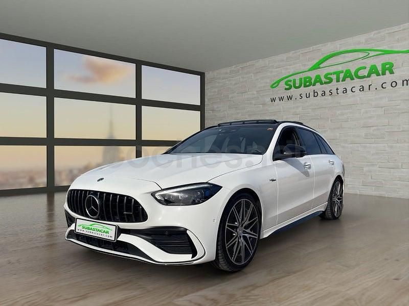Usado Mercedes C43 AMG 408 CV (300 kW) 2023 Blanco Familiar
