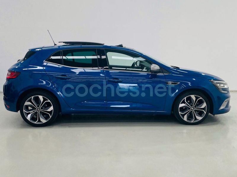Azul Usado 2020 Renault Mégane GT Line GT-Line Berlina | 19.999 € (Caro) - Imagen 1/4