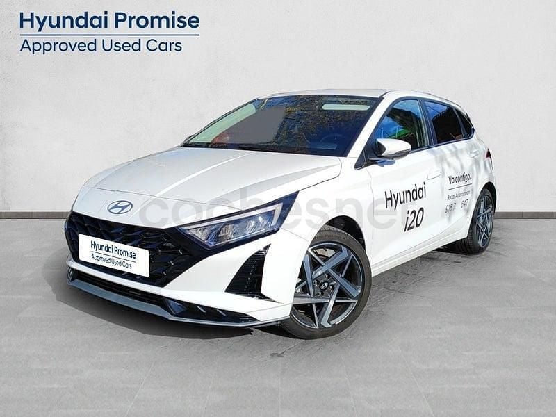Usado Hyundai i20 100 CV (73 kW) 2025 Blanco Utilitario